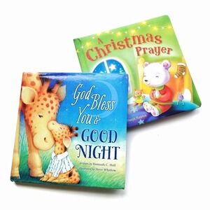 Holiday Book Bundle Christmas Prayer God Bless You & Good Night